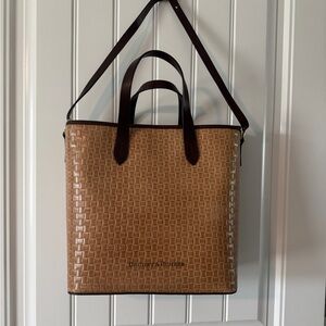 Dooney & Bourke Brown Woven Tote